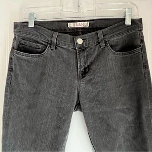 J BRAND The Deal Skinny Leg Jeans size 38 in ghost grey color
